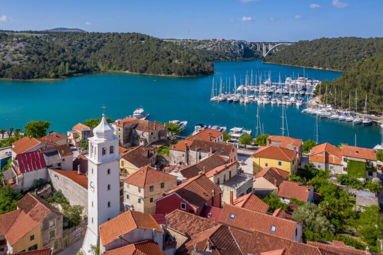 Split to Zadar with Krka National Park Private Tour