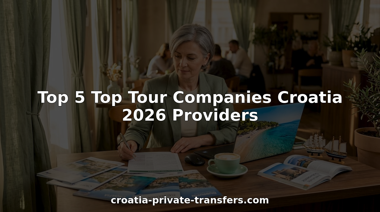 Travel agent planning Croatia luxury tour