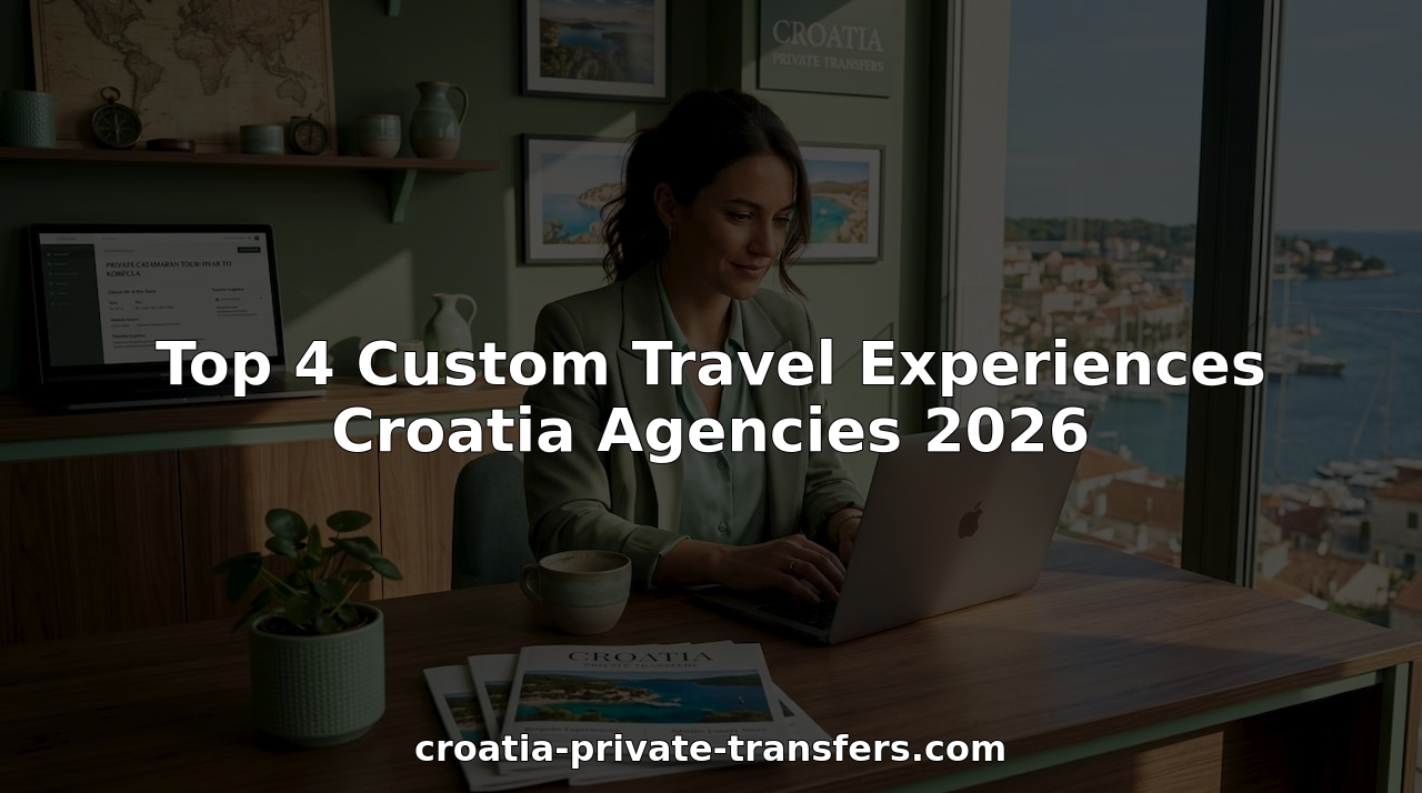 Travel agent planning Croatian luxury trips by the coast