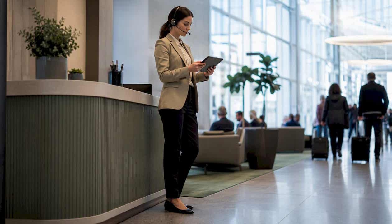 Coordinator managing airport pickup schedules