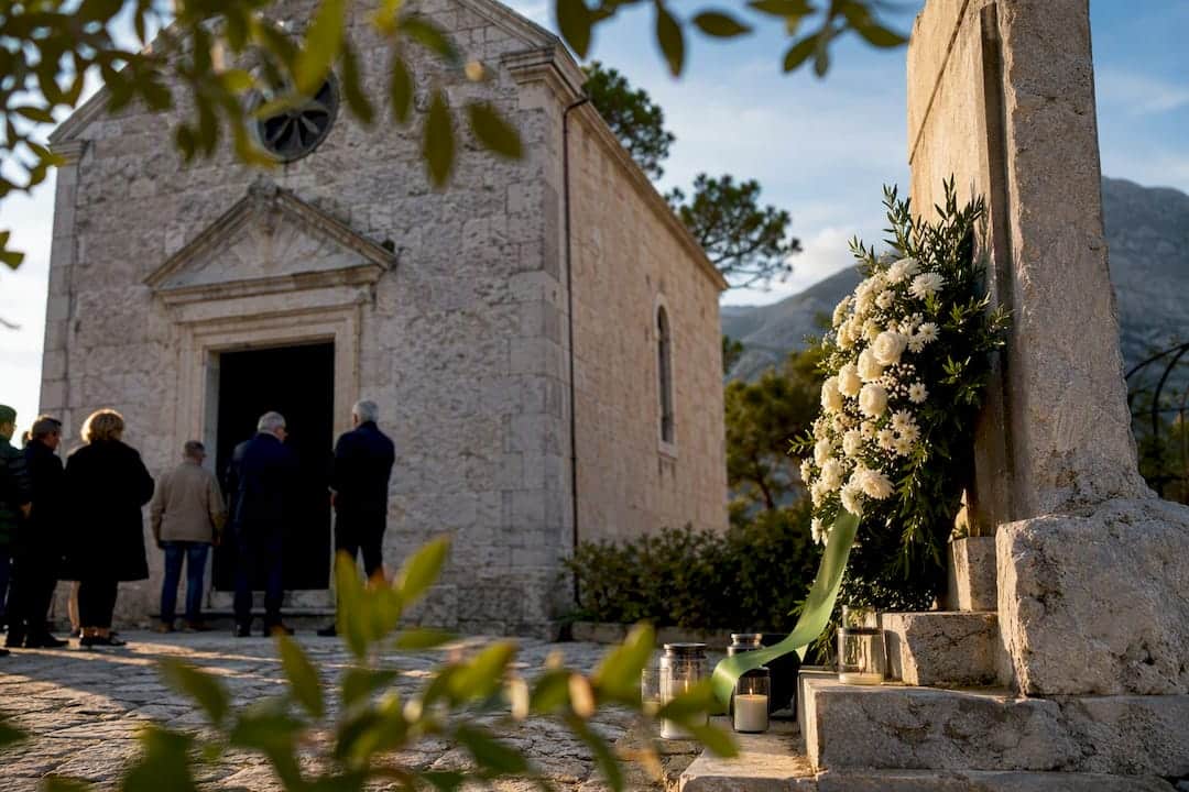 Konavle village church memorial ceremony